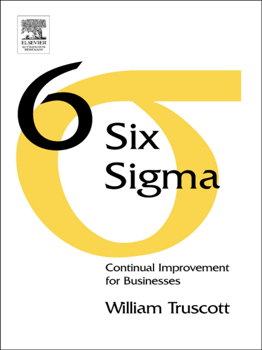 Title details for Six Sigma by William Truscott - Available
